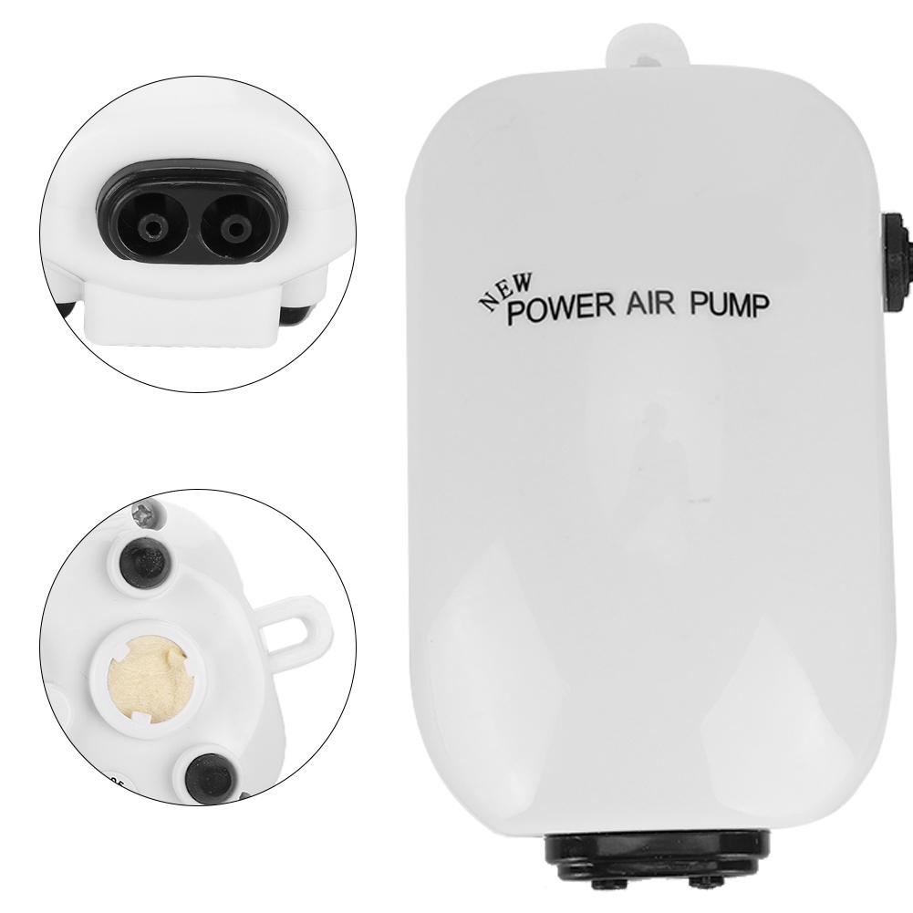 Aquarium Luft Sauerstoffpumpe Fischtank Belüftungsmaschine Leise Doppelausgang