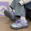 Dexun shoes women's autumn new casual breathable ultra-light soft sole light wear-resistant versatile front dad shoes