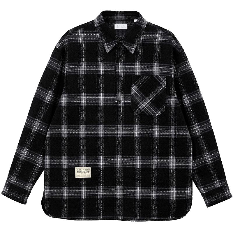 Jack & Jones Men s Classic Plaid Shirt Jacket S