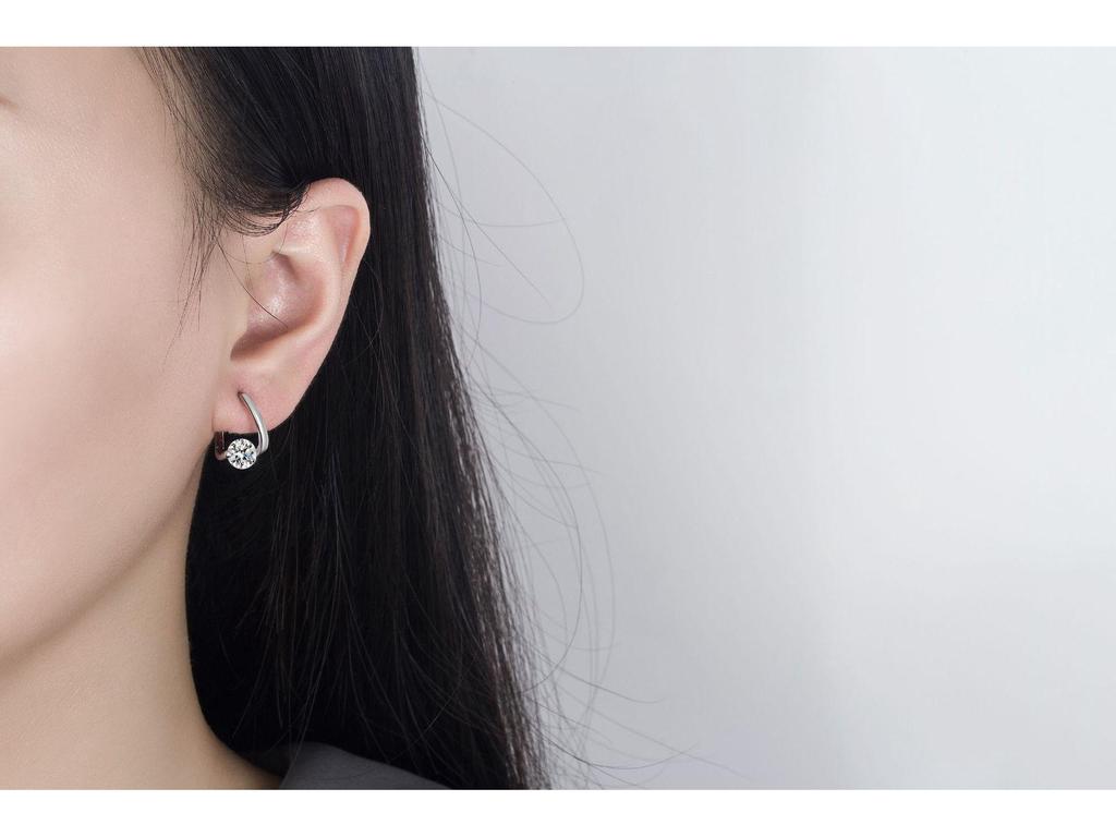 Elegant Korean Irregular High-End Luxury Earrings