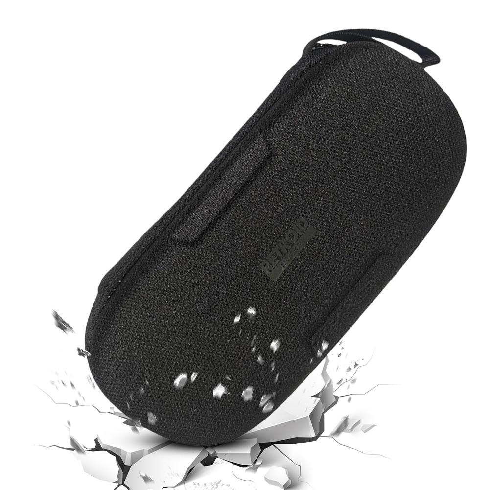 Protable Carrying Case with Screen Protector Films Anti-fall Storage Box For Retroid Pocket 5 Handheld Game Console Accessories