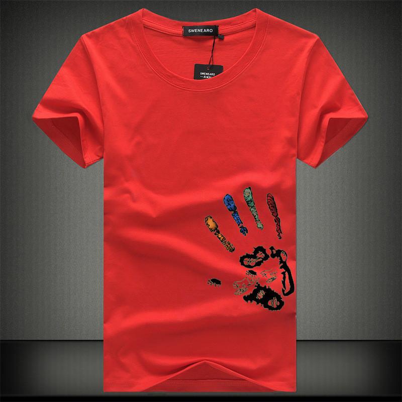 Swenearo Men T-shirts 5xl 4xl Plus Size Cotton Tee For Casual Summer Comfort