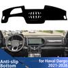 Dashboard Cover Protective Pad Dash Board Sunshade Carpet Anti-UV Dashmat for Haval Dargo Big Dog H-Dog Dargo X H7 2021-2026