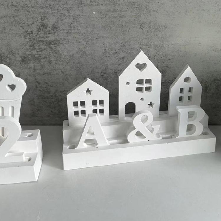 Handmade Decorations Moulds Fondant Desktop Molds Jelly Gum Decorations Silicone Molds 3D Shaped Silicone Molds