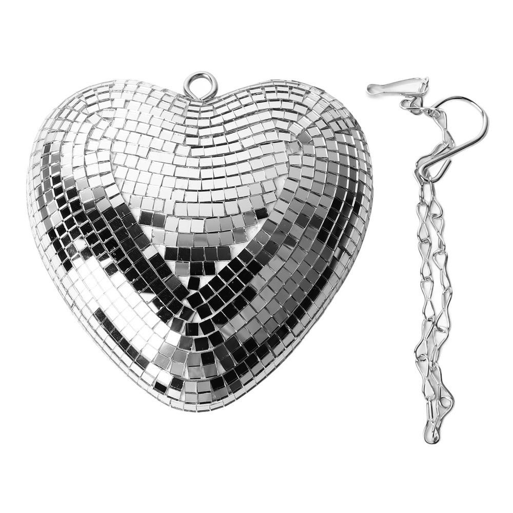 

Silver Reflective Mirror Ball Foam Disco Ball reflective decor hanging mirror ball bar ktv decor