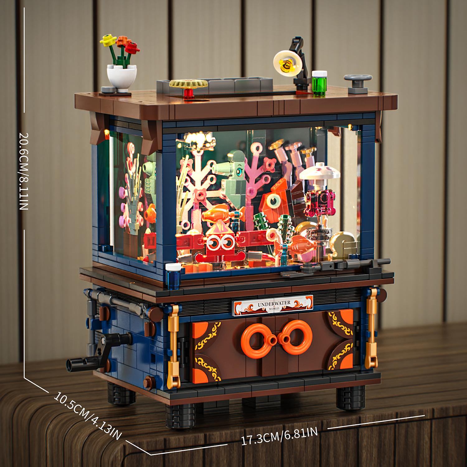 

Нетоксичные 957 деталей Строительные блоки Мир Подводного мира Модель Морское Существо Конструктор Пазл Кирпичики Наборы Игрушек Для Детей Украшение Подарки