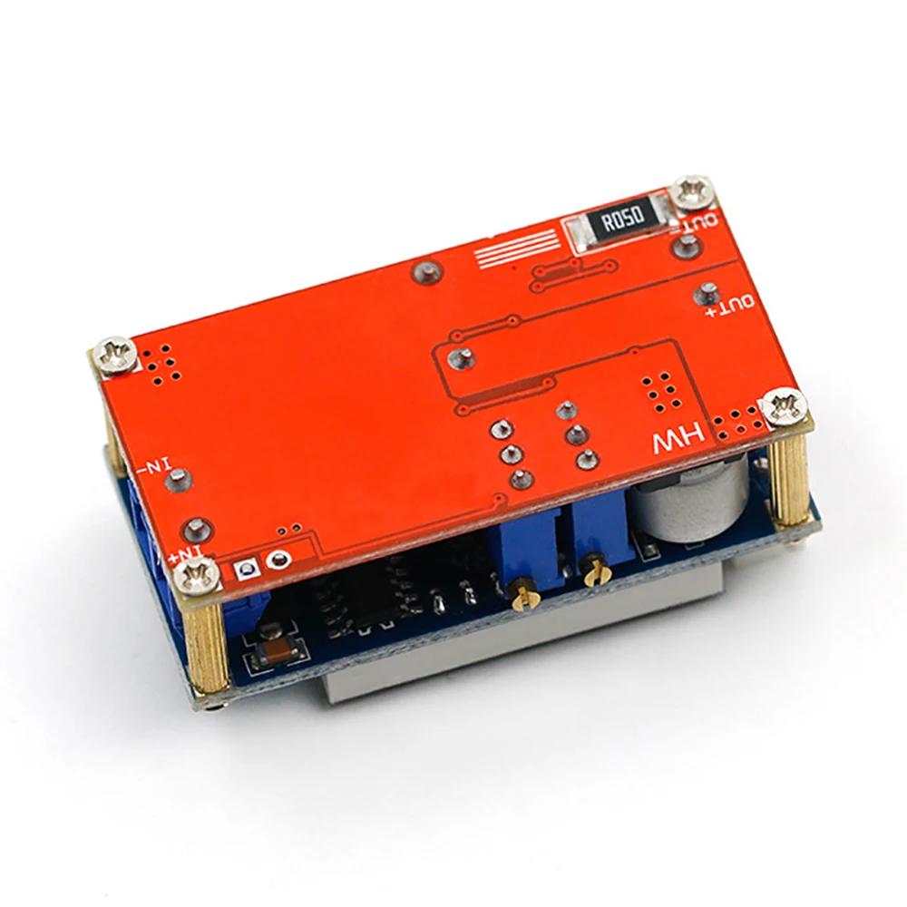 5A  Adjustable LED Driver Power Module CC/CV Step-Down Charger with Voltmeter & Ammeter