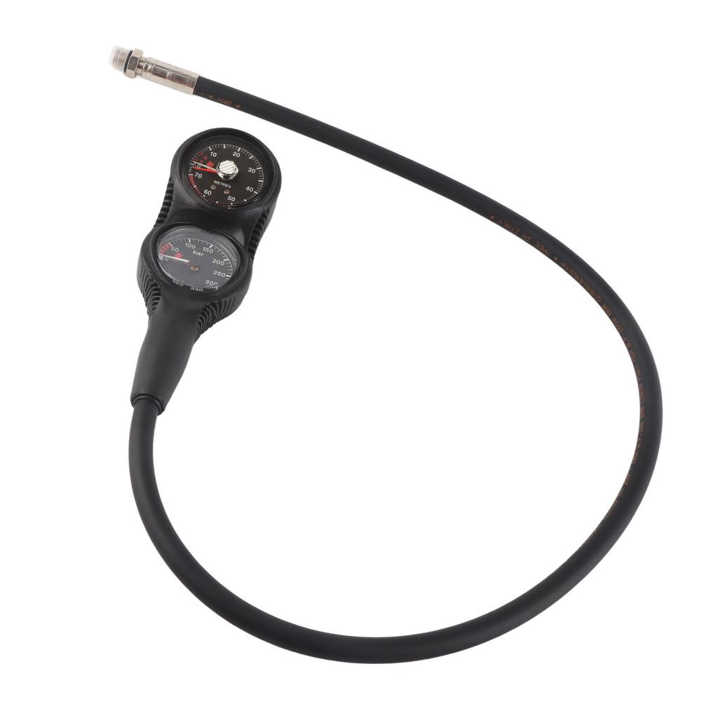 Professional Scuba Diving 2 Gauges Pressure Gauge Dive Digital Depth Equipment
