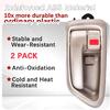 FAERSI 2Pcs Ide Interior Door Handle Front Rear Driver & Passenger Side Replacement For 1997 1998 1999 2000 2001 Toyota Camry Beige/Tan
