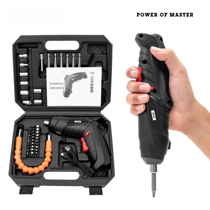 

Hilda Rechargeable Multi-Function Mini Electric Screwdriver Set