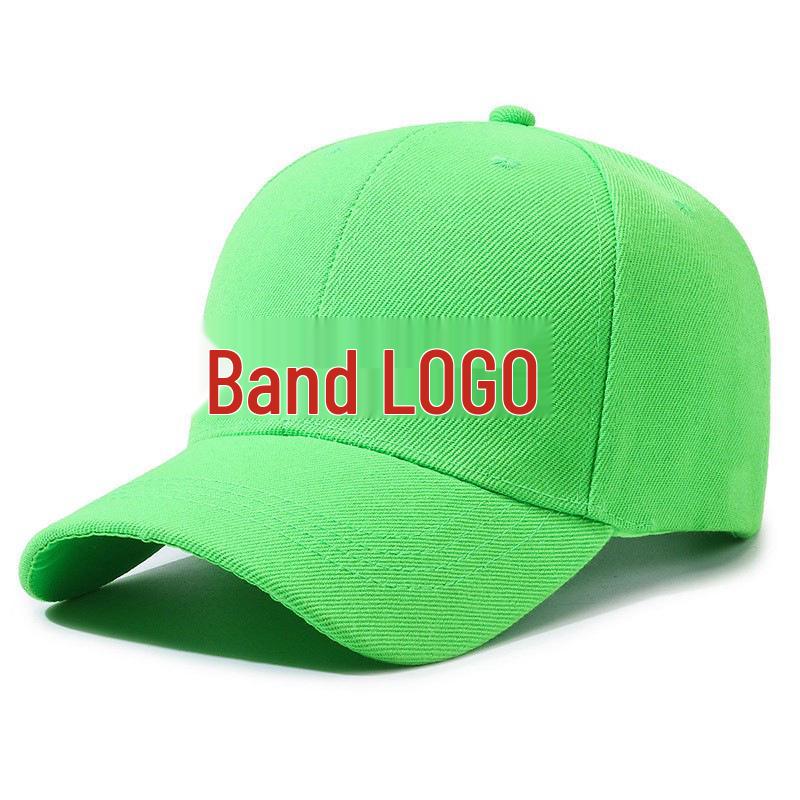 Customizable Solid Color Baseball Cap: Options for Logo Printing, Embroidery, Text and Bulk Gifts Available