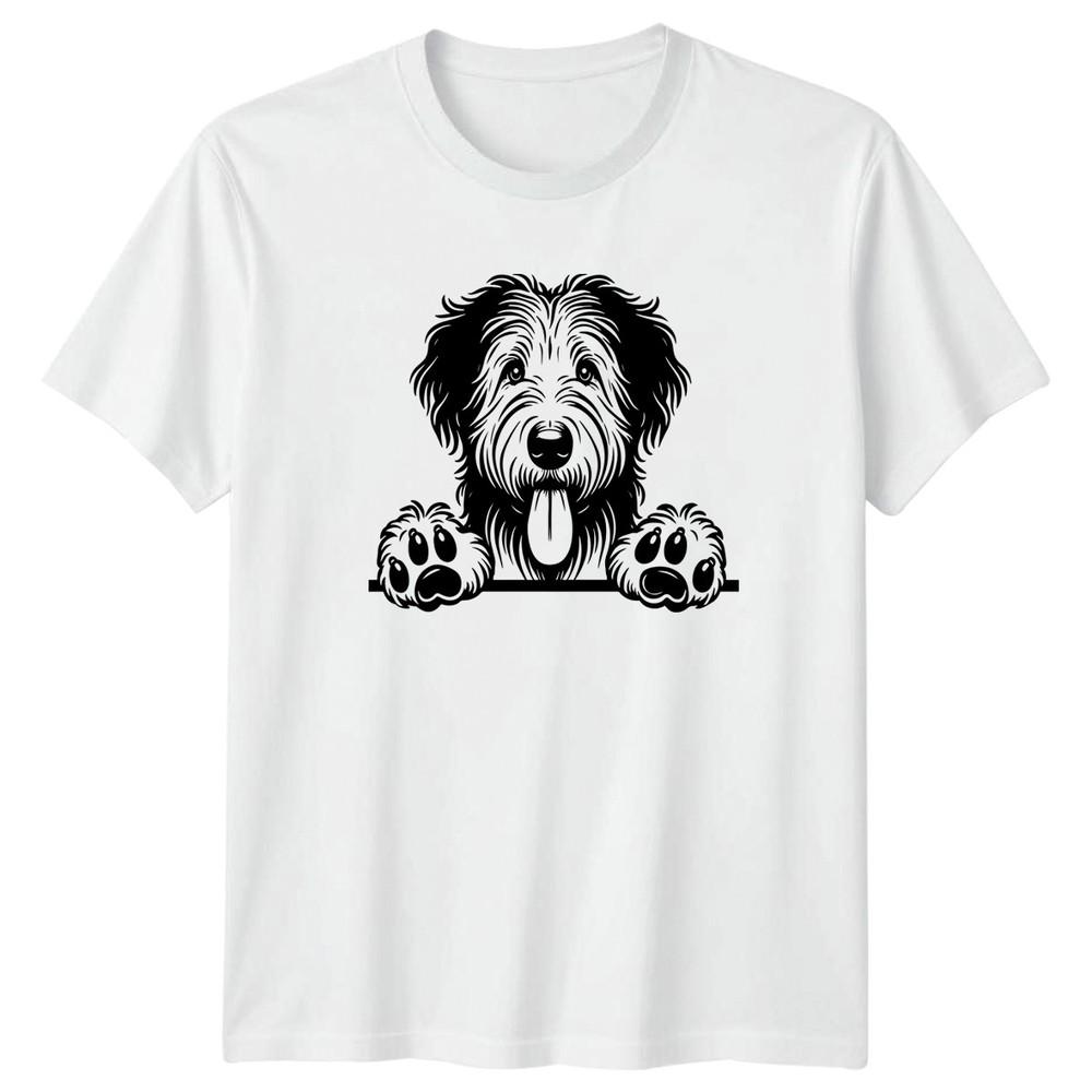 Shaggy Dog Paws Dogs Animals Unisex Unisex Graphic Tee Unisex T Shirt S