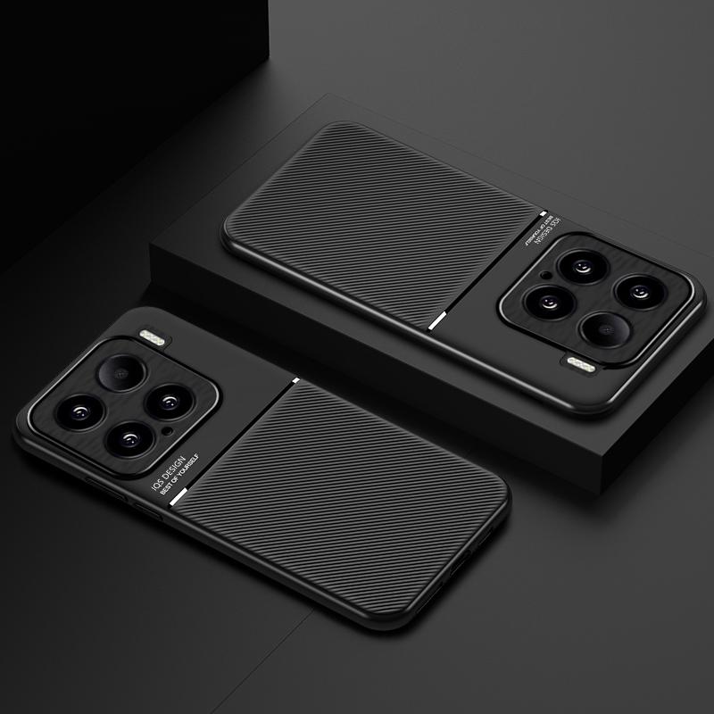 For Xiaomi 15 15 Pro 15 Ultra textured magnetic four-corner full coverage shockproof and drop-resistant phone case