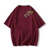 Black Cotton Short-sleeved T-shirt Women's New Summer American Loose Front Shoulder Design Half-sleeved T-shirt Top