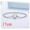 Winding Basic Chain Bracelet Simple And Versatile S925 Sterling Silver Snake Bone Chain Bracelet