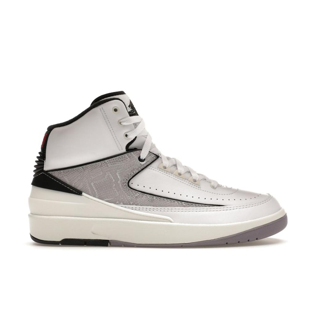 Air Jordan 2 Retro Python Men Sneakers White Fire-Red Black DR8884-102