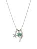 Pendant Simple Key Butterfly Love Starfish Zircon Pendant Cute Fashion Necklace Female