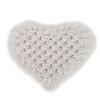 Coaster Heart Shape Cotton Material HandWoven Placemat Desktop AntiScald NonSlip Decoration