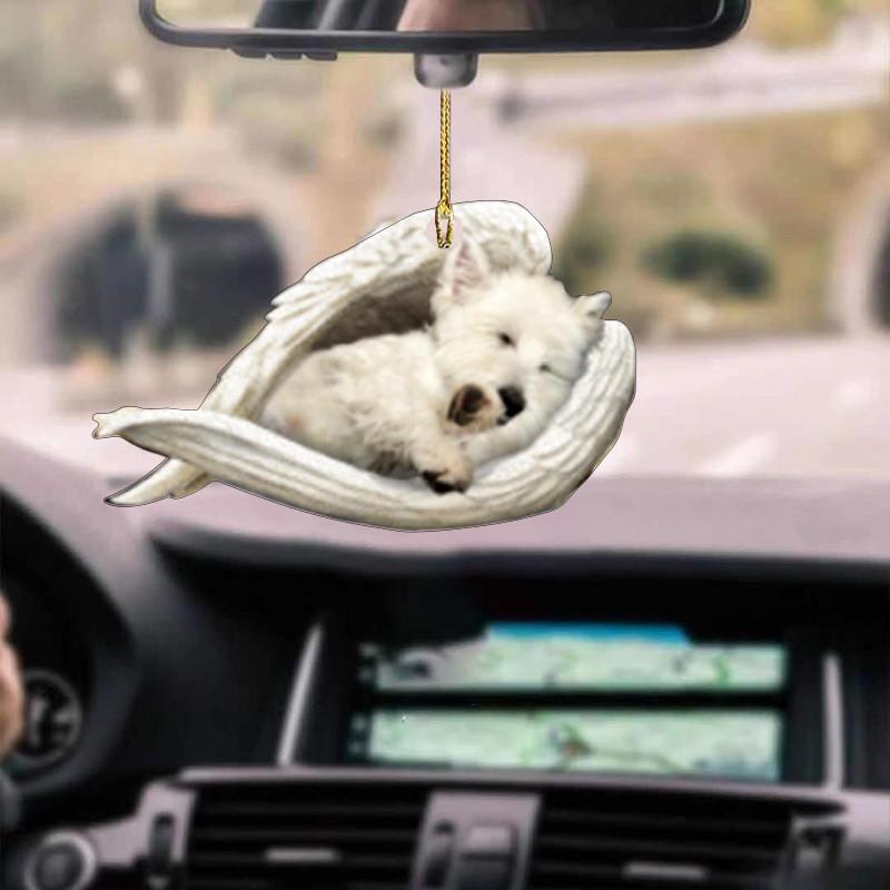 Fun And Colorful Acrylic Balloon Dog Car Mirror Charm For Adding Character To Vehicle Your