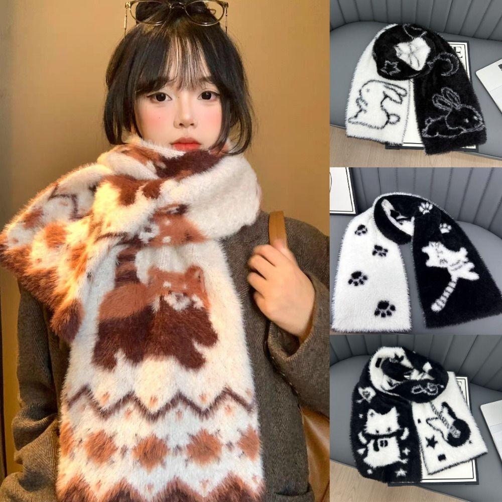 Soft Mink Wool Scarf Warm Shawl Wrap New Pashmina Women