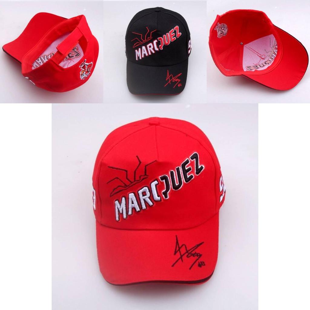 Gorra de Béisbol Bordada Genial de Marc Márquez 93 con Correa Ajustable