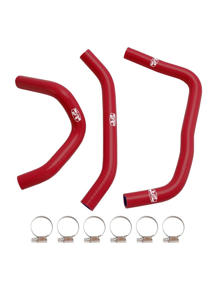 Silicone Radiator coolant Hose kit For Kawasaki ZX4R ZX-4RR 2023-2024 Red