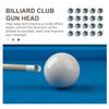 Sleeve Snooker Billard Soft Kit Billiards Leather Head Screw On Cue Tips Billard Cue Pool Tips