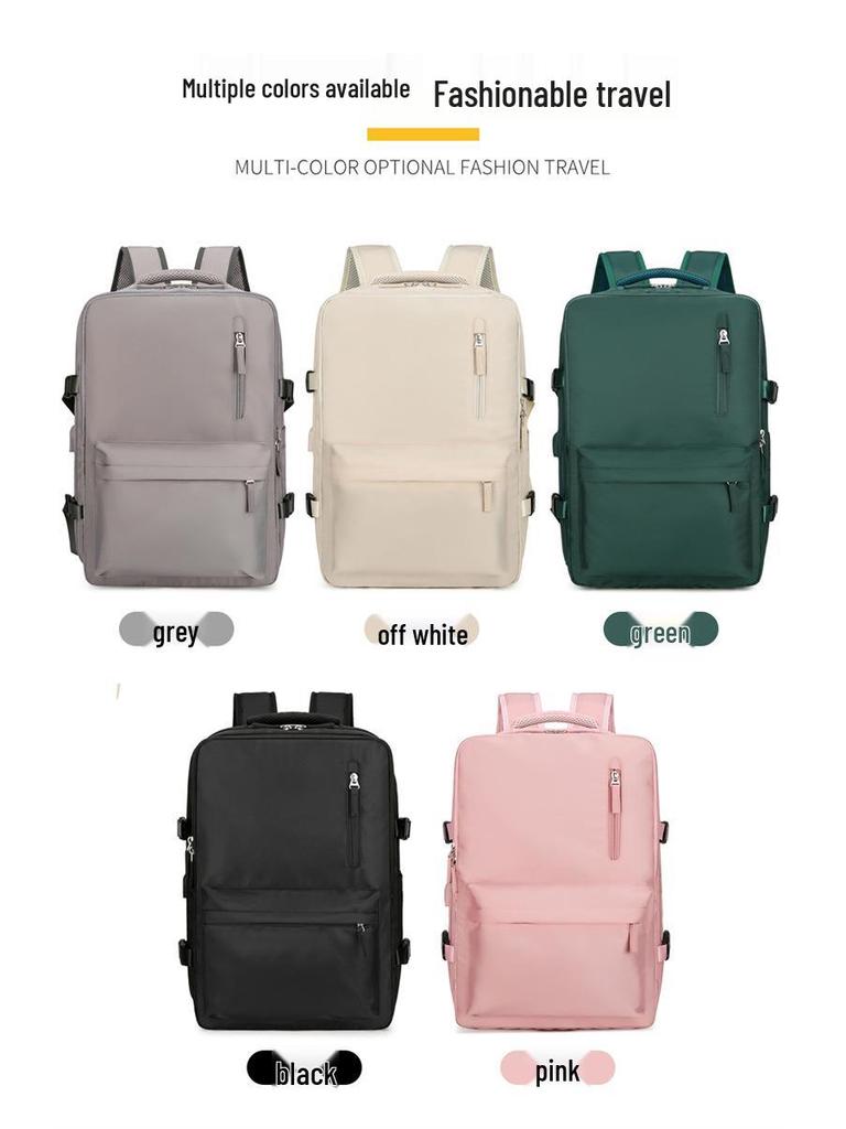 Unisex Lightweight Large-Capacity Multifunctional Travel Backpack for Short Business Trips