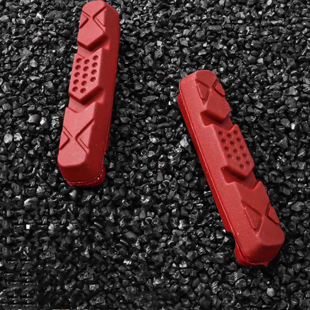 1 Pair Rubber Bicycle V-brake Pads Caliper Brake Pads Bicycle Brake Shoes Block Bike Accessories