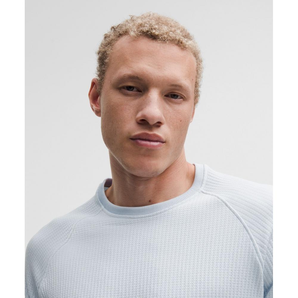 Lululemon Engineered Warmth Long Sleeve Crew Starch Blue Starch Blue