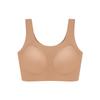 Liquid foundation seamless underwear women's summer thin new vest type small chest gathering anti-sagging invisible bra