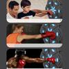 Music Boxing Machine Wall Mounted Smart Bluetooth Music Boxing Trainer Electronic Boxing Target Workout Punching Equipment for Home Indoor Gym