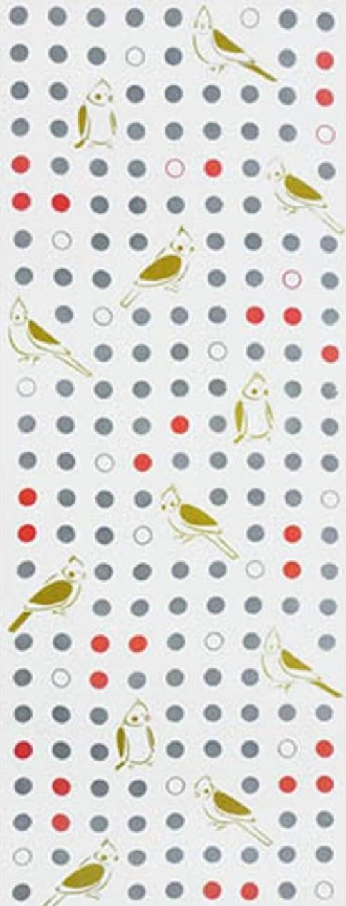 

Todaya Shoten Tenugui Cockatiel 894 Nashien-zome