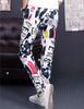 SpringSwalloow SpSw Original Print Stretch Denim Colorful Size 37 Men's Jeans, Design, Hip-Lifting, Slimming, Winter, Outdoor,