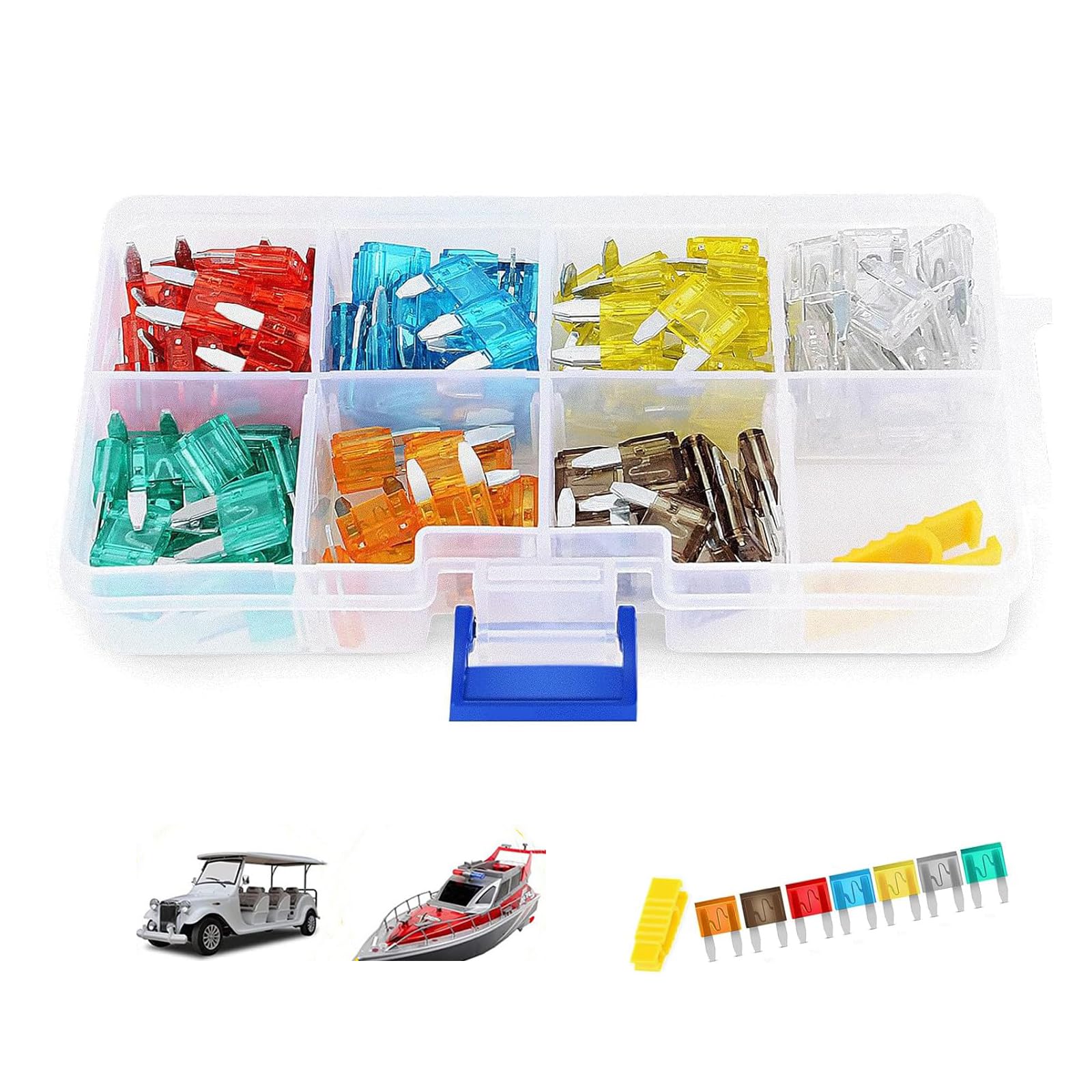 Mirhua Blade Fuse, Car Blade Fuse, Medium Size Flat Fuse,