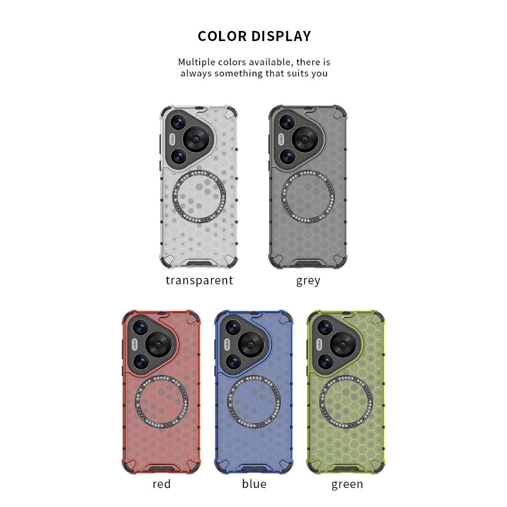 Luxury Transparent Magsafe Magnetic Wireless Charging Case for Xiaomi Mi 13T Poco F5 F6 X6 Note 13 K60 K60E K70 K70E Pro Shockproof Protection Cover