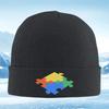 New Connected Puzzle Pieces Colored Together Unisex Women Unisex Knitted Hat Beanie Pullover Cap Winter Thermal Warm Christmas Outd