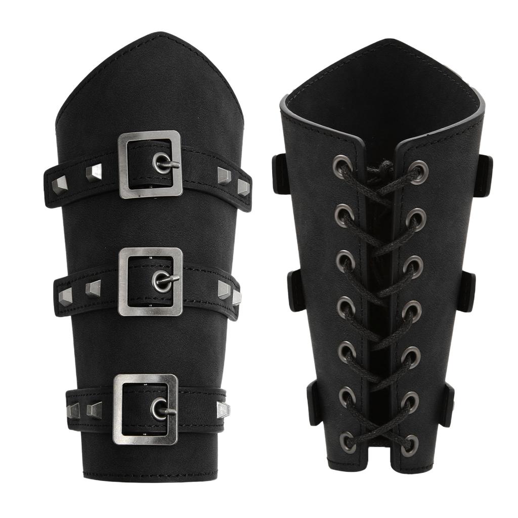Medieval Retro Suit Knight Shoulder Pads Viking Style Warrior Wrist Guards Arm Guards Cosplay Accessories