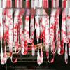 Halloween Blood Cloth Bandages & Caution Tape for Haunted House & Escape Room Decor