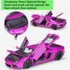 1/18 WELLY Lamborghini Aventador LP700-4 Alaşım Araba Modeli Döküm Metal Oyuncak Araçlar Araba Modeli Yüksek Simülasyon Koleksiyonu Çocuk Hediyeler