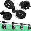 50Pcs Shade Cloth Clips Shade Fabric Clamps Grommets For Net Mesh Cover Sunblock Fabric In Garden Backyard Greenhouse Fixer