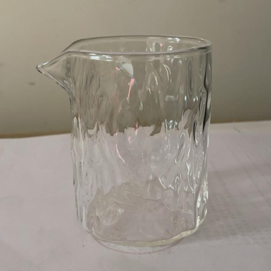 Högkvalitativ Värmetålig Kaffemugg i Glas med Handtag för Damer - Explosionssäker och Idealisk för Te eller Kaffe.