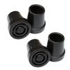 4pcs Durable Walking Stick Ferrule Rubber Trekking Pole Tip Cane Crutch Bottom Pads  Climbing