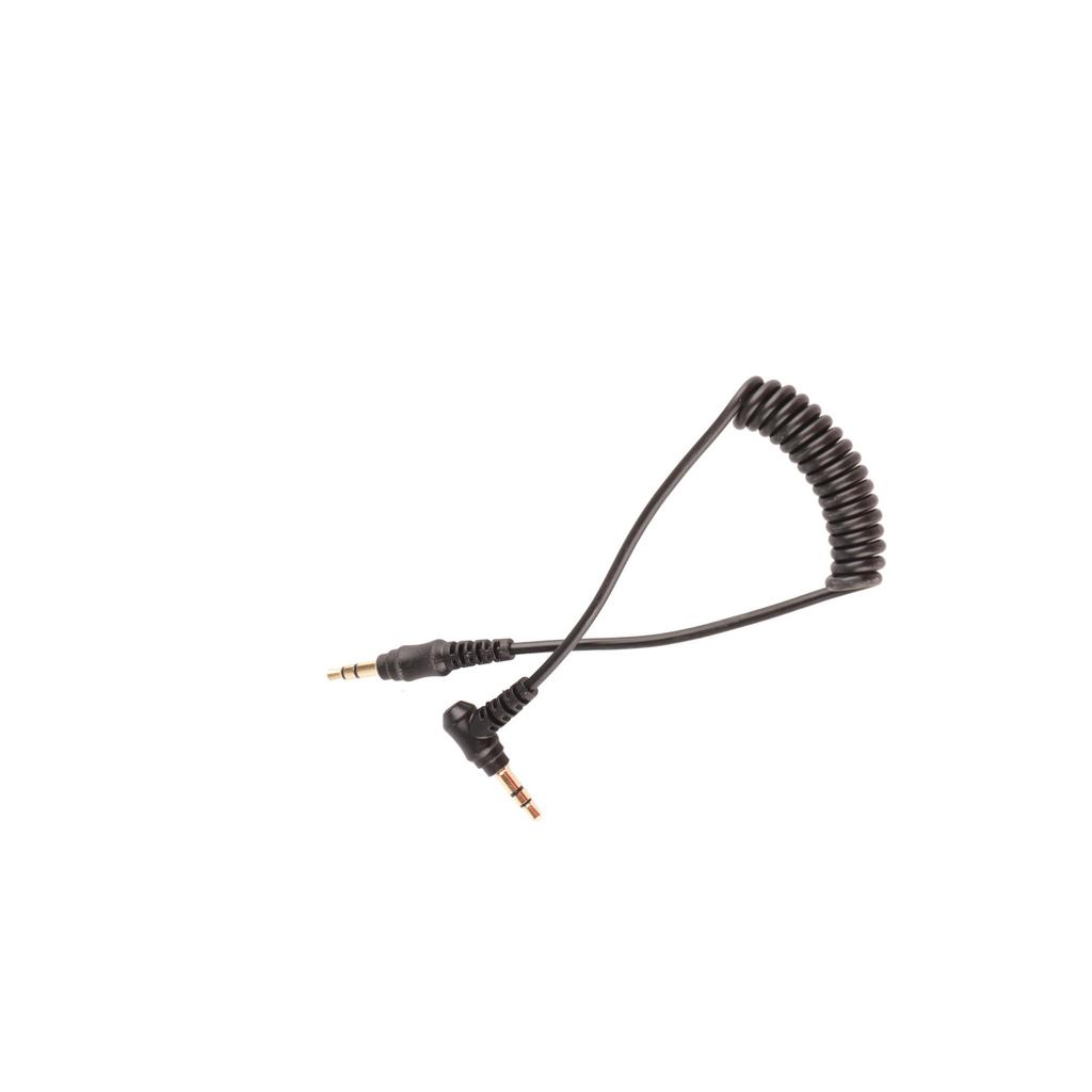 3.5mm TRS‑TRS Audio Cable for Connecting Microphone to Digital Camera Aux Transfer Wire