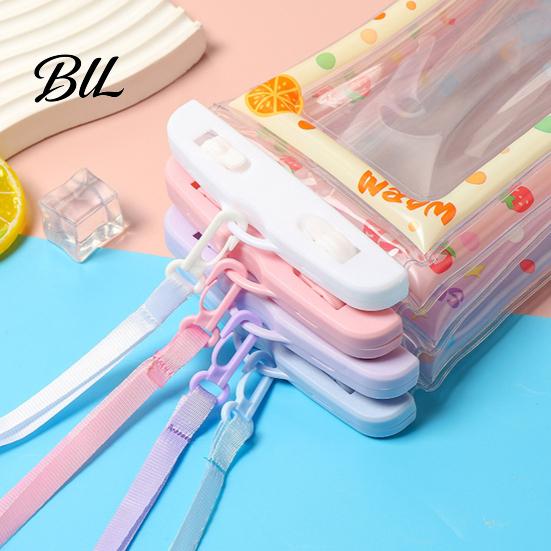 Adjustable Lanyard Phone Pouch Cute Waterproof with Floating Airbag And Lanyard, Clear PVC Cellphone Dry Bag for Swimming Beach Protective Pool,