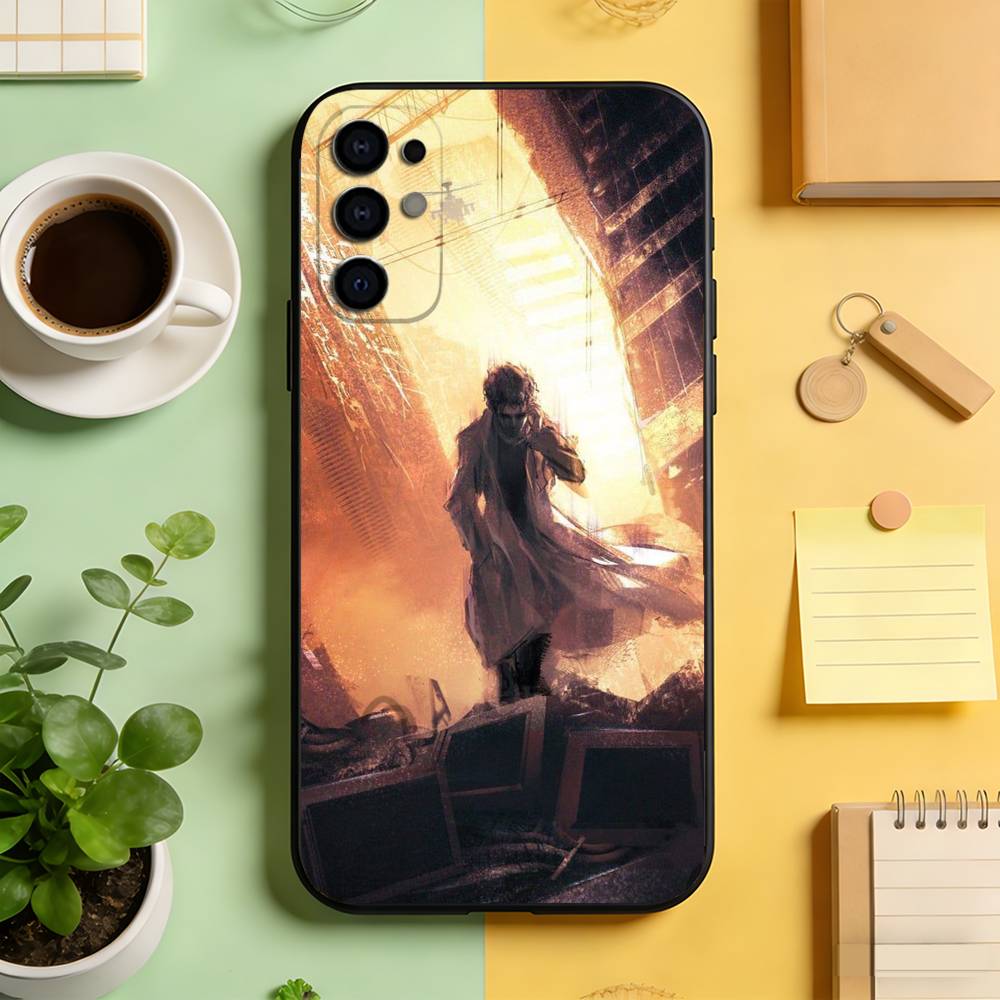 

Steins Gate Rintaro Okabe Phone Case For Samsung S25,S24,S21,S22,S23,S30,Ultra,S20,Plus,Fe,Soft Silicone Black Cover Samsung S25Plus