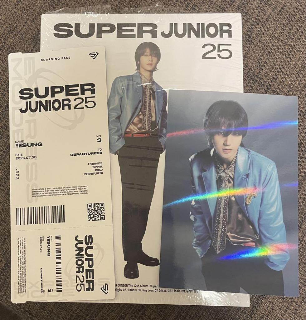 [USED] Super Junior 25 Yesung Album