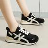 Lightweight and Breathable Dad Shoes Women's 2025 Autumn New Mesh Splicing Comfortable and Versatile Casual Sports Forrest Gump Shoes Women's