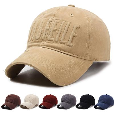 Letter Embroidery Baseball Cap Outdoor Sun Hat Spring Autumn Cap for Men Women