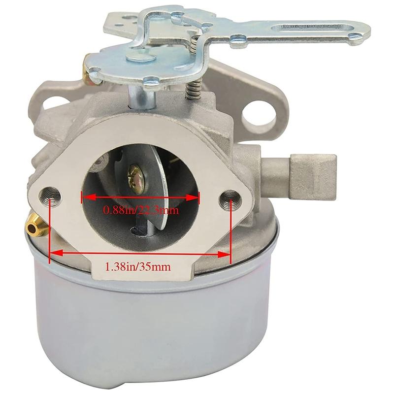 640084B Carburetor Carb for Tecumseh 5HP MTD 632107 640084 Toro 521 Snow Blower HSSK50 HS50 LH195SA -80B6